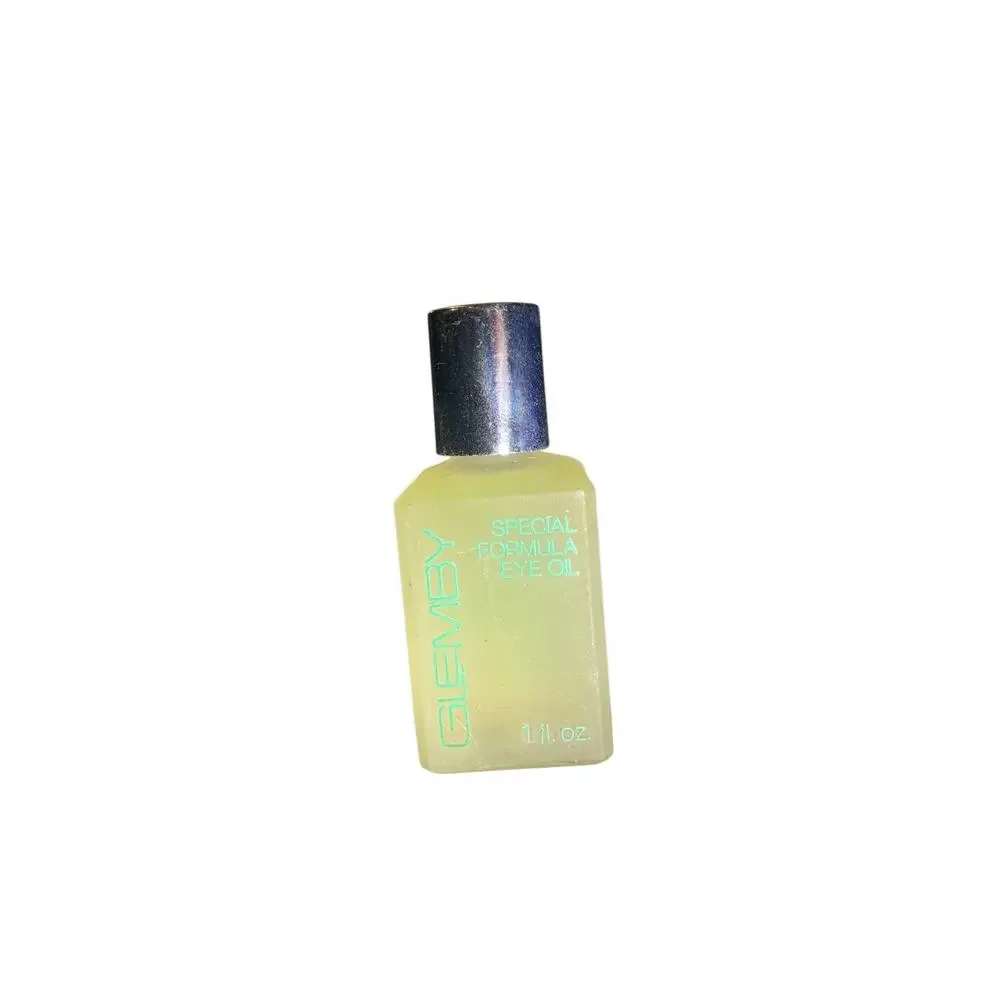 Vintage Glemby Special‎ Formula Eye Oil 1 Fl Oz Collectible